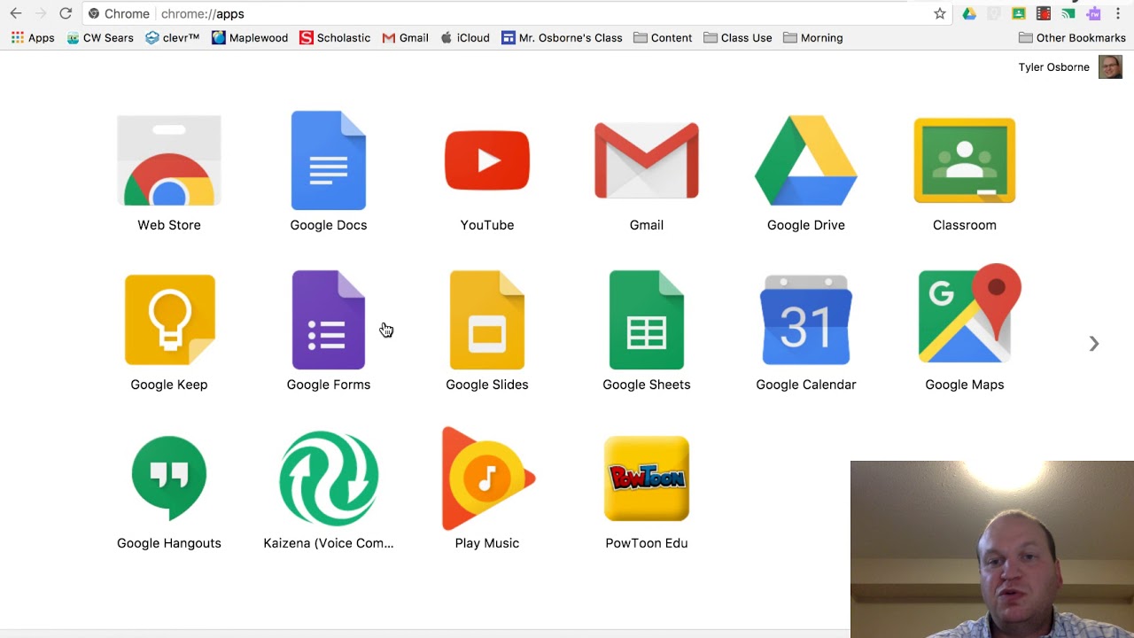 The App Drawer in Chrome - YouTube