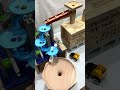 [ASMR] Therapeutic Wooden Swirl and Marble Dynamics #asmr