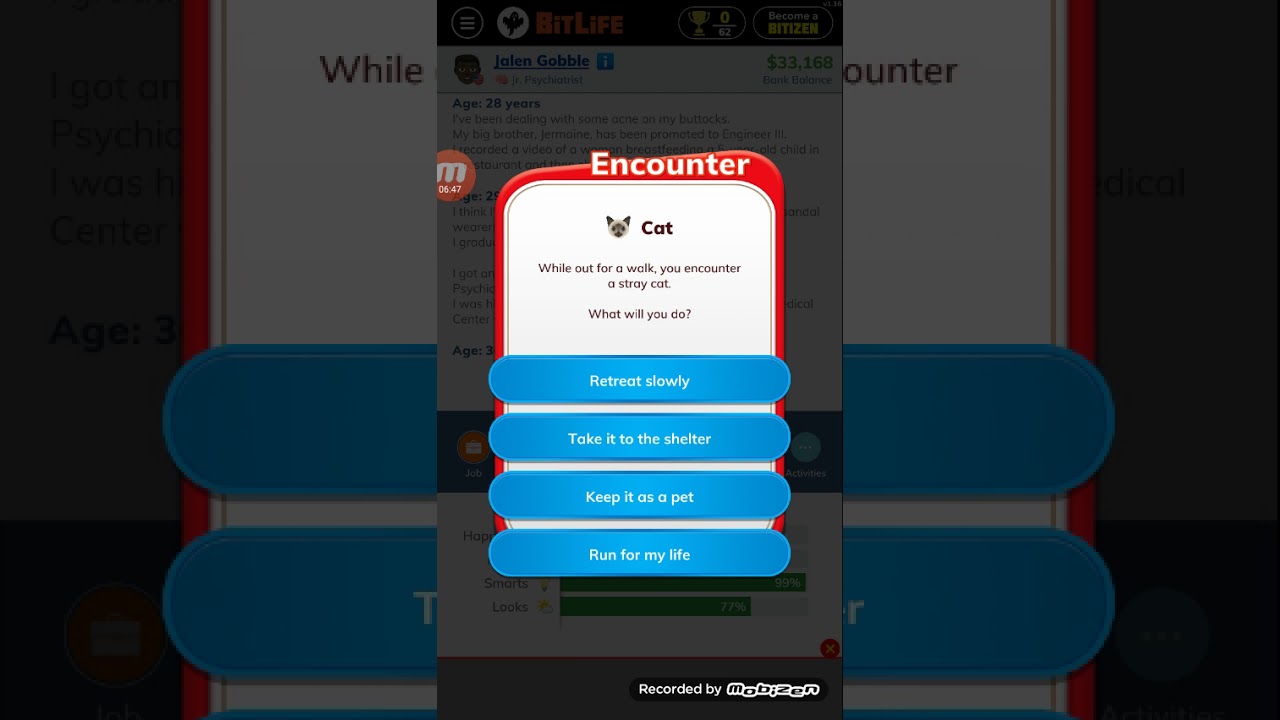 Bit life life 1 ( mistakes were made )