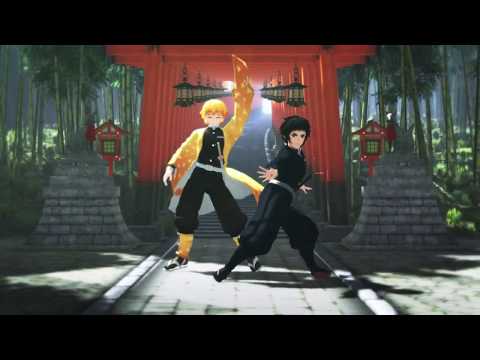 【鬼滅MMD】雷兄弟で宵々古今【獪岳/善逸】
