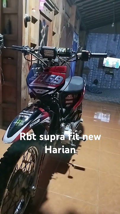 RBT Supra fit new harian#rbtsuprafit#motorcycles #motormodifikasi #trail #adventure #fyp