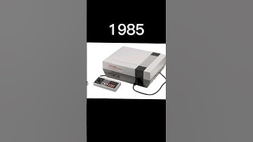 Evolution of Nintendo Consoles #nintendo #retro