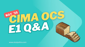 CIMA Operational Case Study (OCS) May 2025 (Halfpenny) - Workshop 01: E1