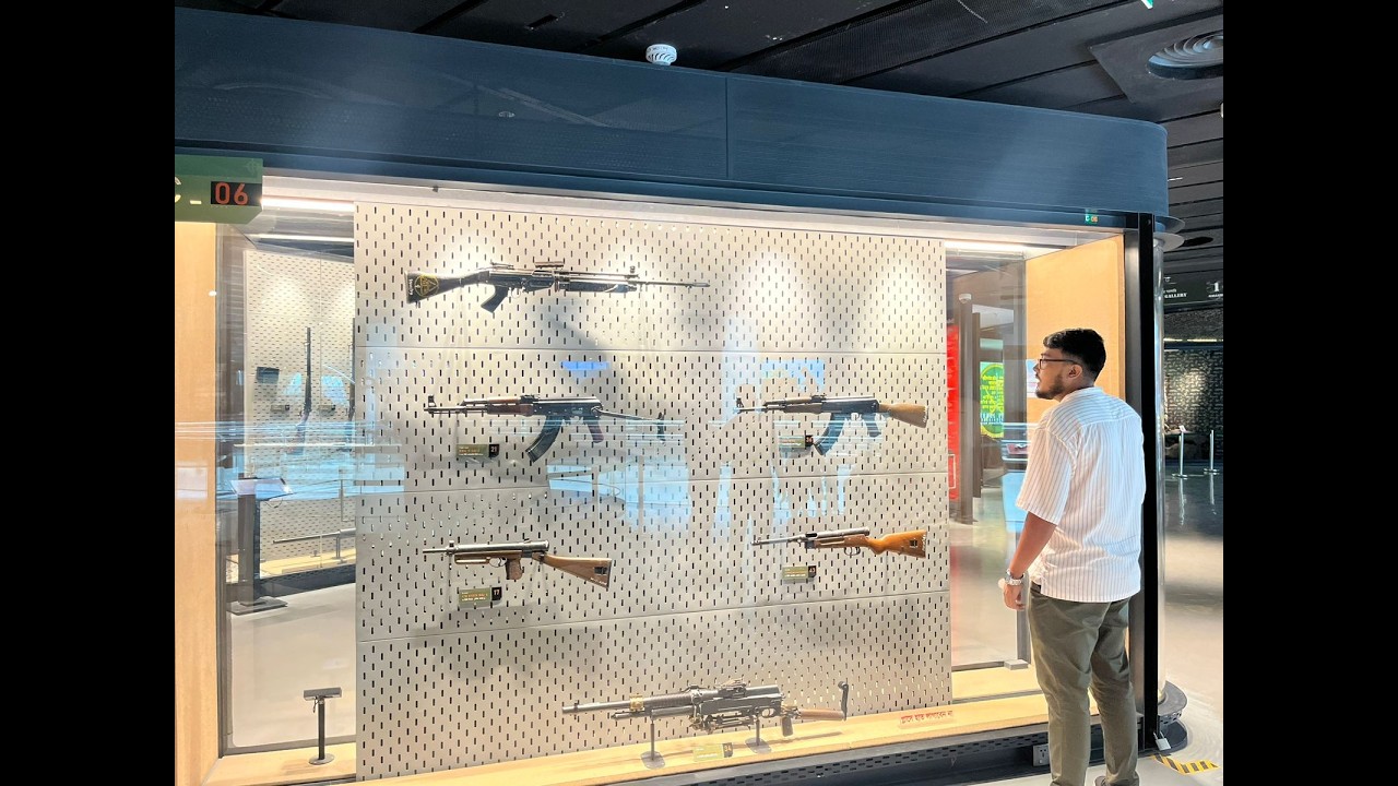 The Army Museum in Dhaka is not what I expected!