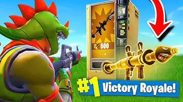 *NEW* LEGENDARY Vending Machine Gameplay in Fortnite: Battle Royale!