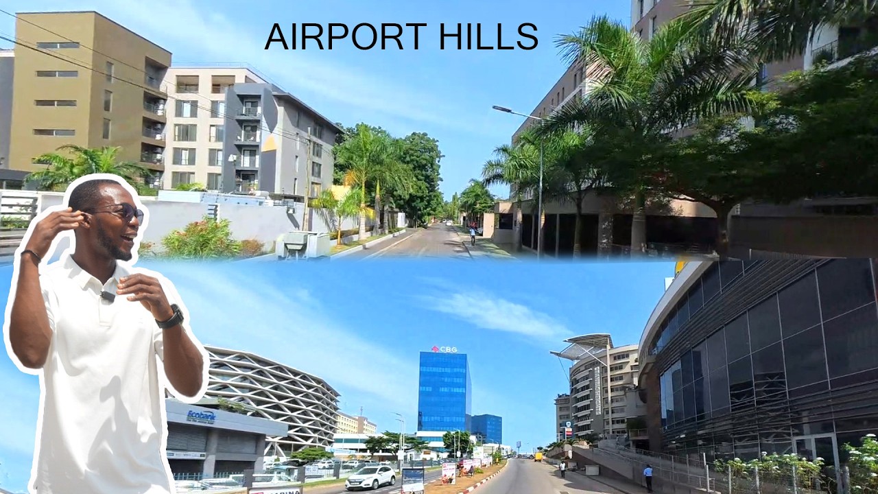 GHANA'S MOST EXCLUSIVE NEIGHBORHOOD IN ACCRA:  Airport Hills and Residential area