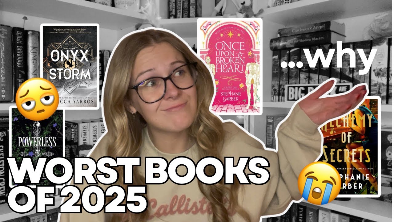 Мои самые РАЗОЧАРОВЫВАЮЩИЕ книги 2025 года