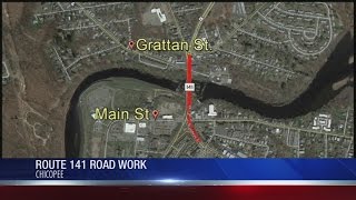 Expect delays and heavy traffic as paving begins in Chicopee