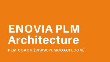 ENOVIA PLM Architecture | PLMCoach.com
