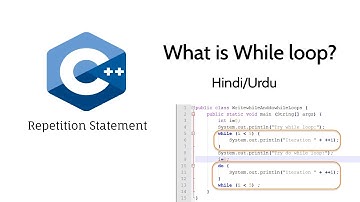 Repetition Statement | while loop in C++? | Hindi/Urdu
