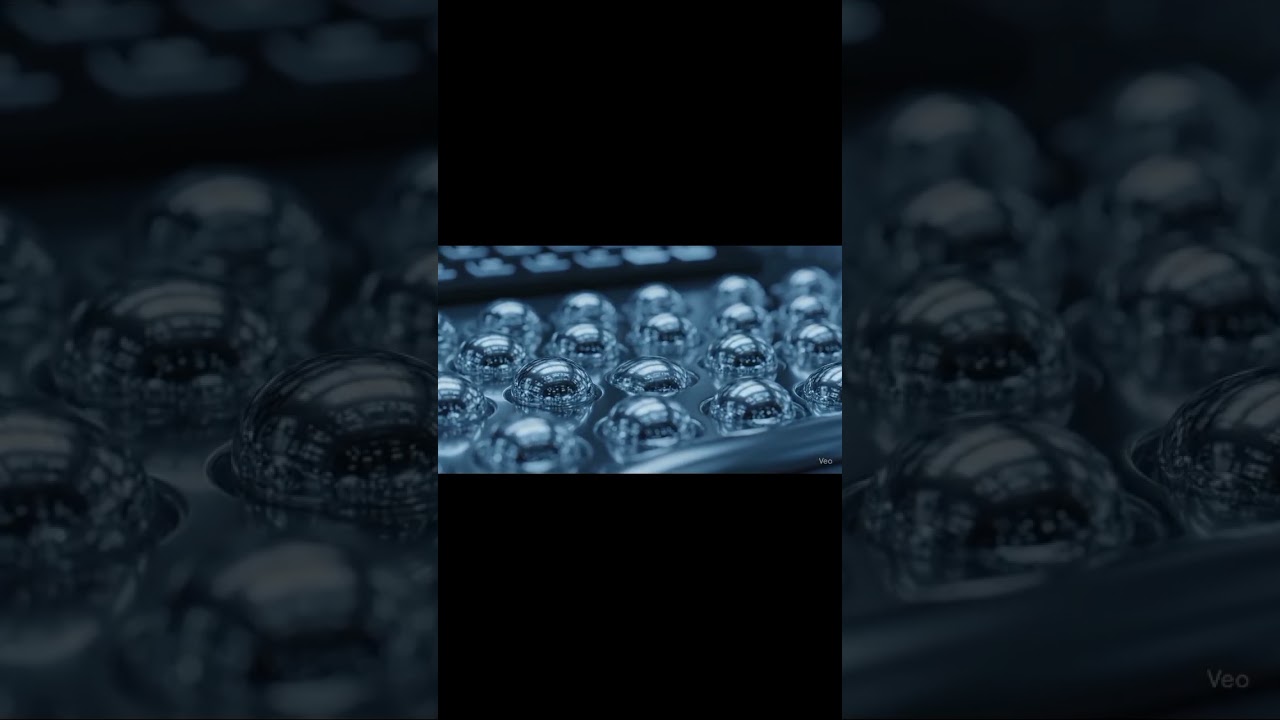 Liquid Metal Keyboard ASMR: Typing on Mercury 💧