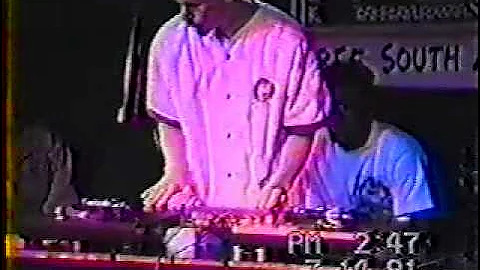 Origins of the "Ninja of rap" routine