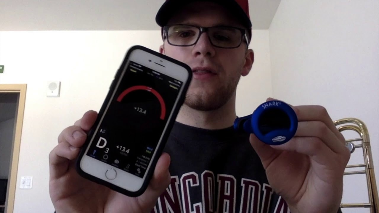 Tools for Trombone Practice 1 Snark ClipOn Tuner YouTube