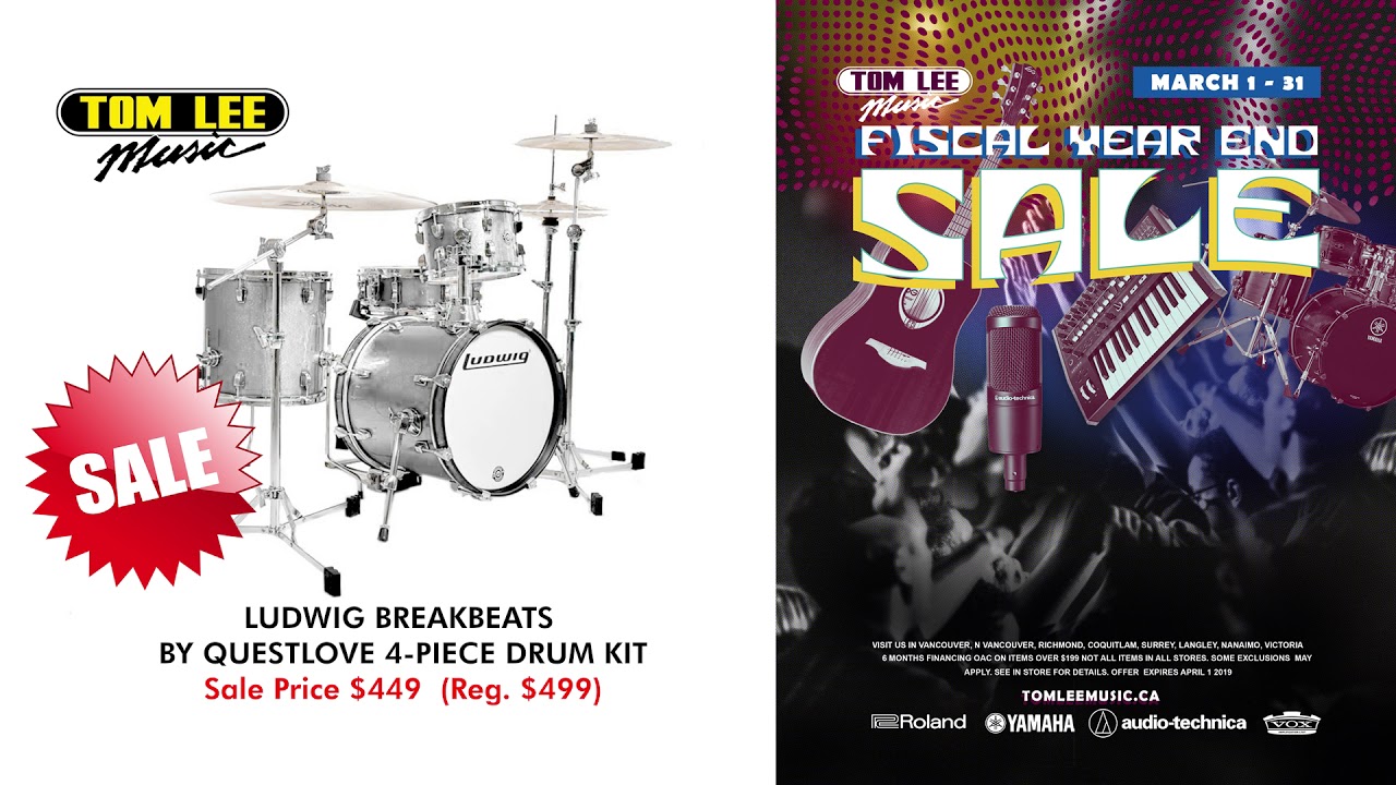 Fiscal Year End Sale 2019: Drum Deals