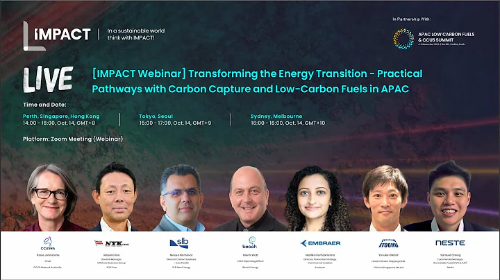 [IMPACT Webinar] Practical Pathways with Low-Carbon Fuels and Carbon Capture in APAC