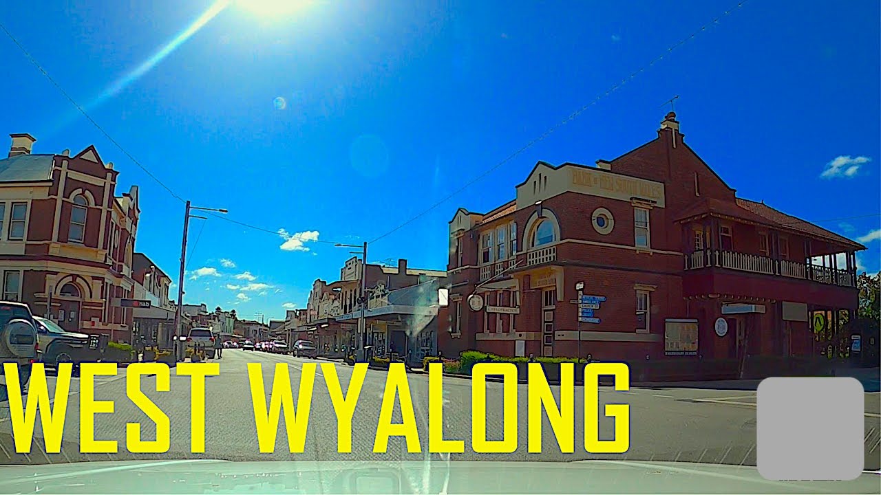 West Wyalong Main Street NSW Country Australia 2021 YouTube