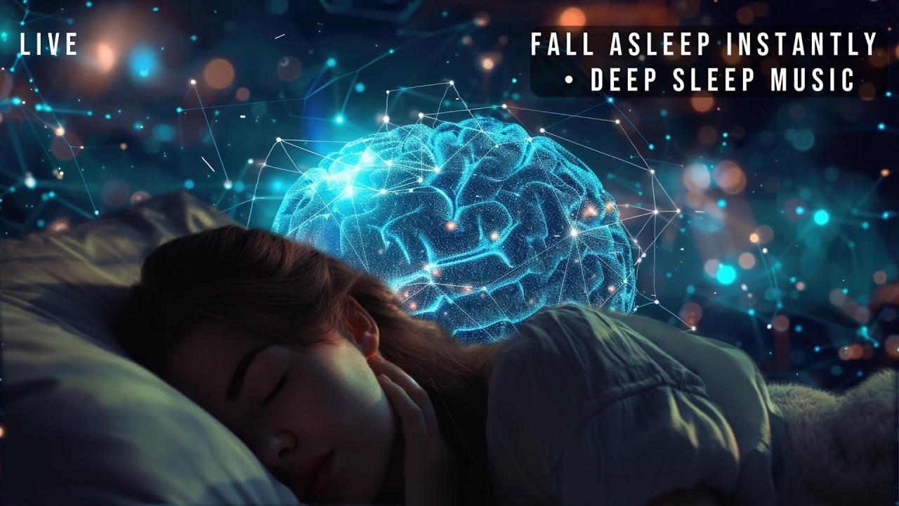 FALL INTO SLEEP FAST ★ Calm Mind, Zero Anxiety ★ Deep Melatonin Activation