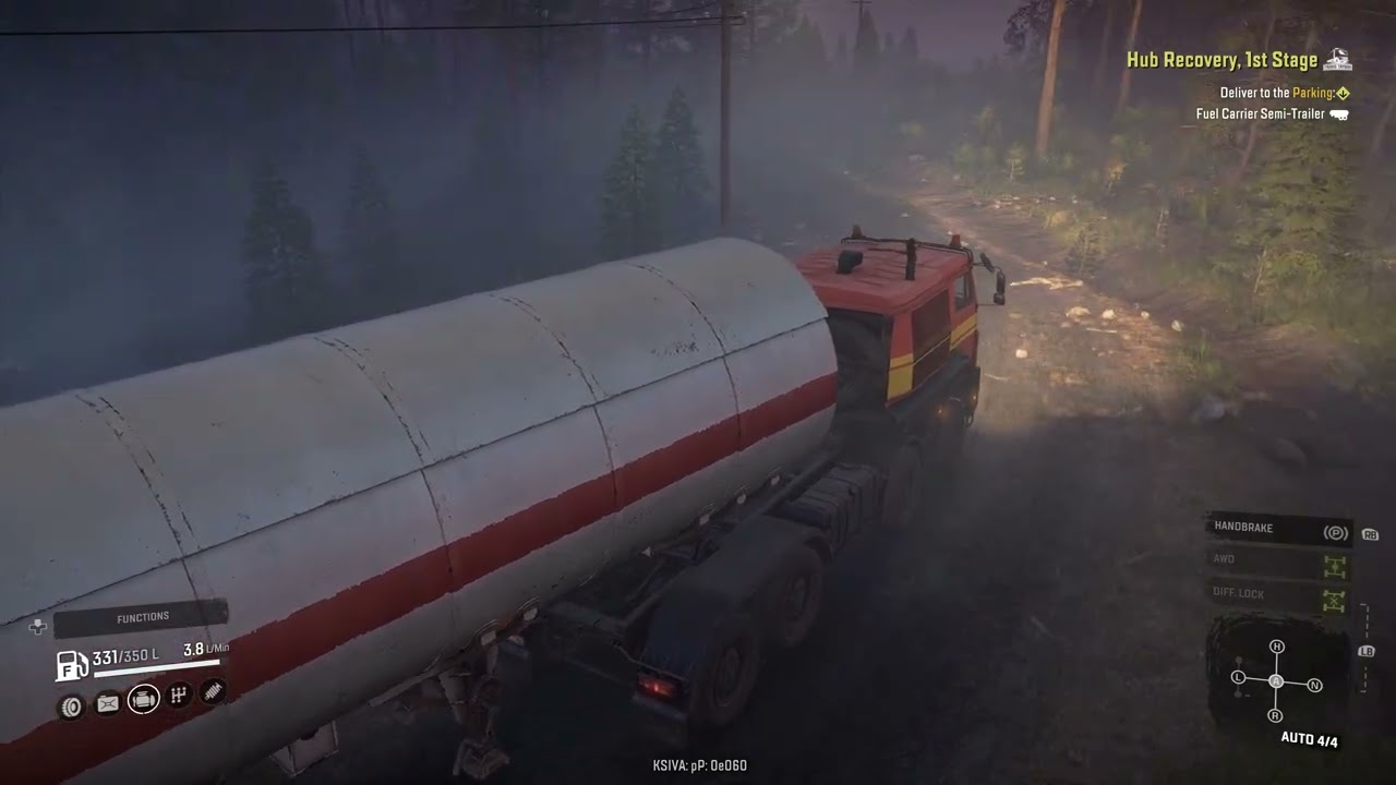 SnowRunner Career Mode | Episode 14 | Hub Recovery, 1st Stage(Drowned Lands)