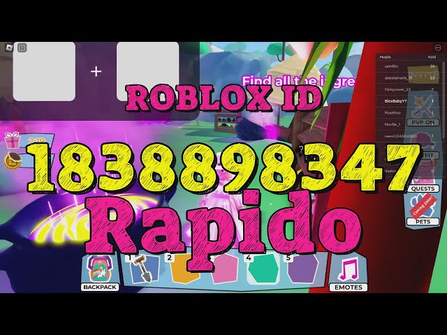 rapido soy roblox id｜TikTok Search