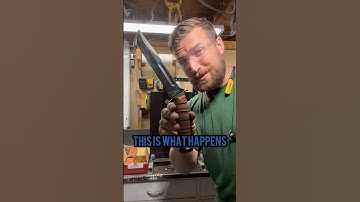 Is a folding knife stronger than a KABAR?!?! #knifereview #usmc #kabar