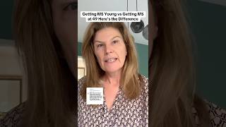 Getting MS Young vs. Getting MS at 49  Here’s the Difference#multiplesclerosis #shorts