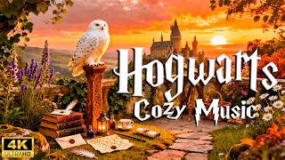 Hedwig by the Sunset View of Hogwarts 🦉✨ Cozy Magical Music screenshot 4
