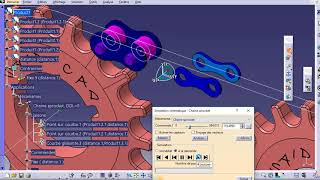 CATIA tutorial : Create a chain sprocket animation