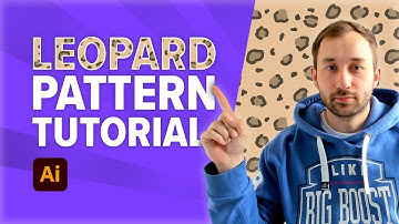 Create a Leopard Pattern from Scratch in 5 Minutes (Adobe Illustrator Tutorial)