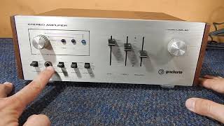 -VENDA- LAB 45 GRADIENTE - AMPLIFICADOR VINTAGE ANOS 70[ DEMONSTRAÇÃO DE VENDA ]