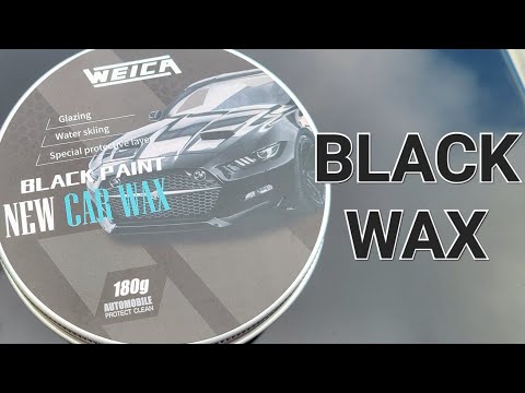 Baocili shows off black car wax black car special coating wax car paint  glazing maintenance wax