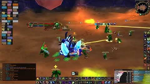 Classic WoW - AQ40 - Viscidus (Warlock POV) [Dazed and Confused]