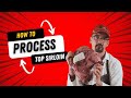 How to process a whole top sirloin