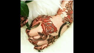 New Bridal Henna (Mehndi) Designs | Black and Red Henna In the Same Design screenshot 4