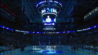 2009-2010 nhl regular season. toronto maple leafs home opener - player
introductions cbc hockey night in canada. 2009/10/01 (intro song: the
killers human)