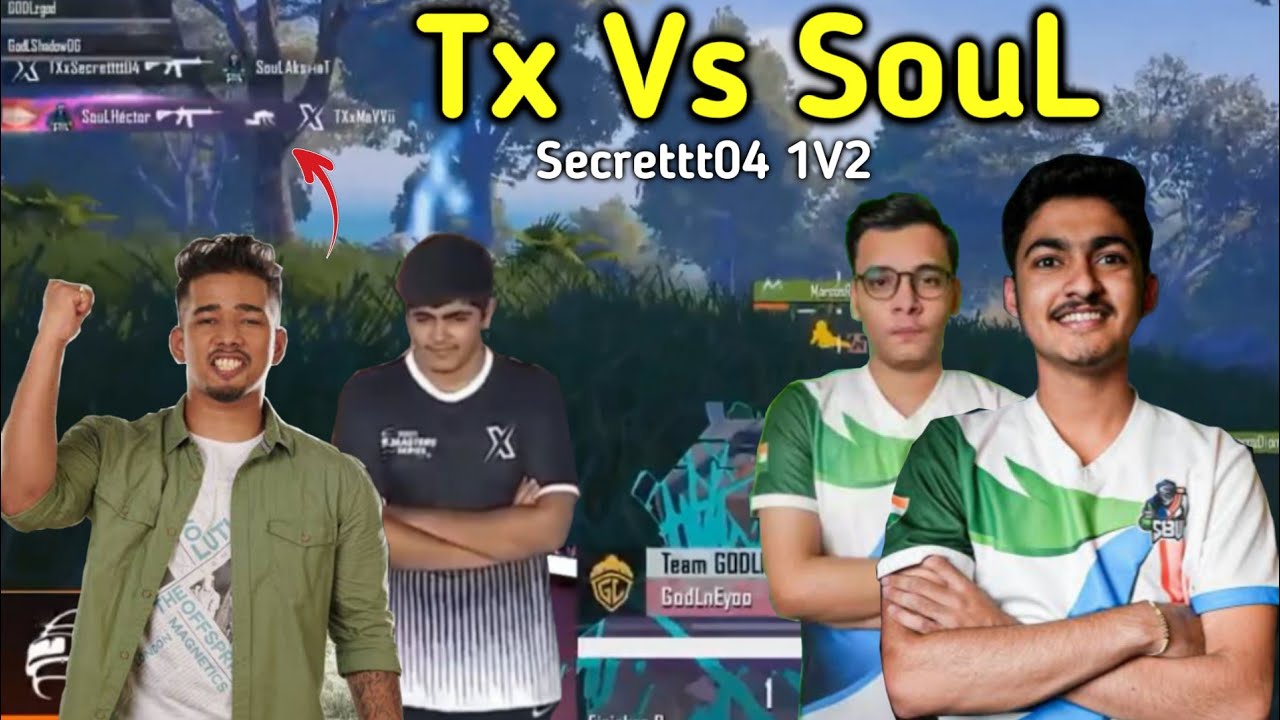 Tx Secrettt04 1V2 SouL Tx Vs SouL🥵 Fight - YouTube