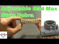 How make adjustable mad max style cobra weave parachute cord bracelet with diamond knotdori hooks