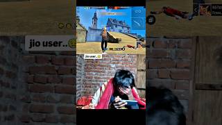 jio user reaction jab network Na Aaye #freefire #face #shots #gaming #reaction