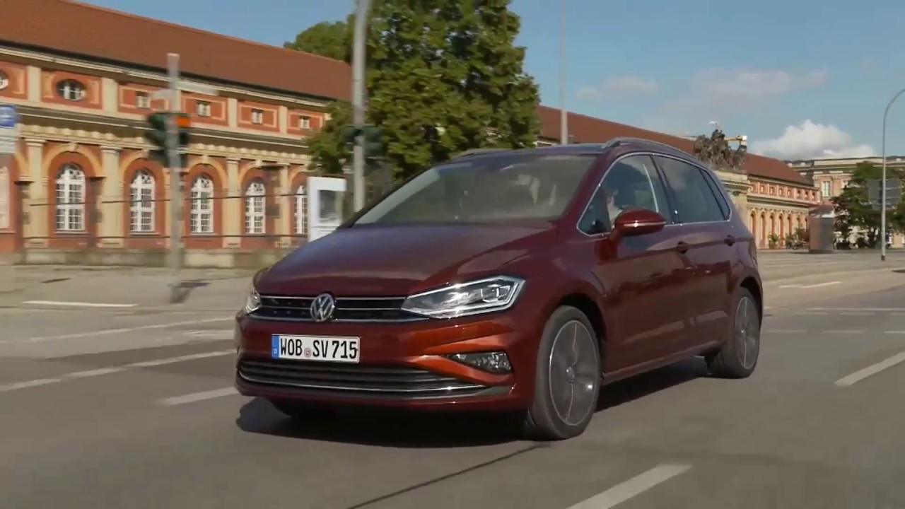 2018 NEW Volkswagen Golf Sportsvan - Driving Scenes Exterior Interior Design