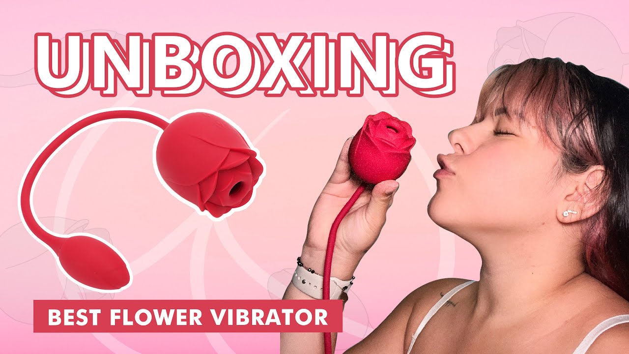 UNBOXING BEST FLOWER VIBRATOR | THE BAD PEACH