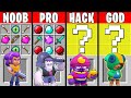 Minecraft NOOB vs PRO vs HACKER vs GOD : SUPER BRAWL STARS Challenge in Minecraft!