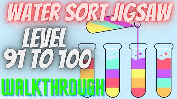 Water Sort Jigsaw Level 91 92 93 94 95 96 97 98 99 100