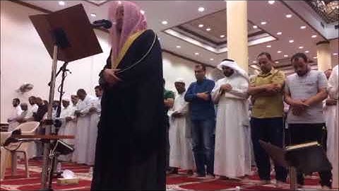 صلاة القيام ليلة 25 #رمضان_1438 مع الشفع والوتر ماتيسر من #سورة_الانعام  مسجد زيد بن الثابت