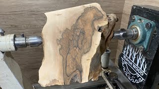 Rustic Woodturning | I Picked a Random Piece of Black Walnut…