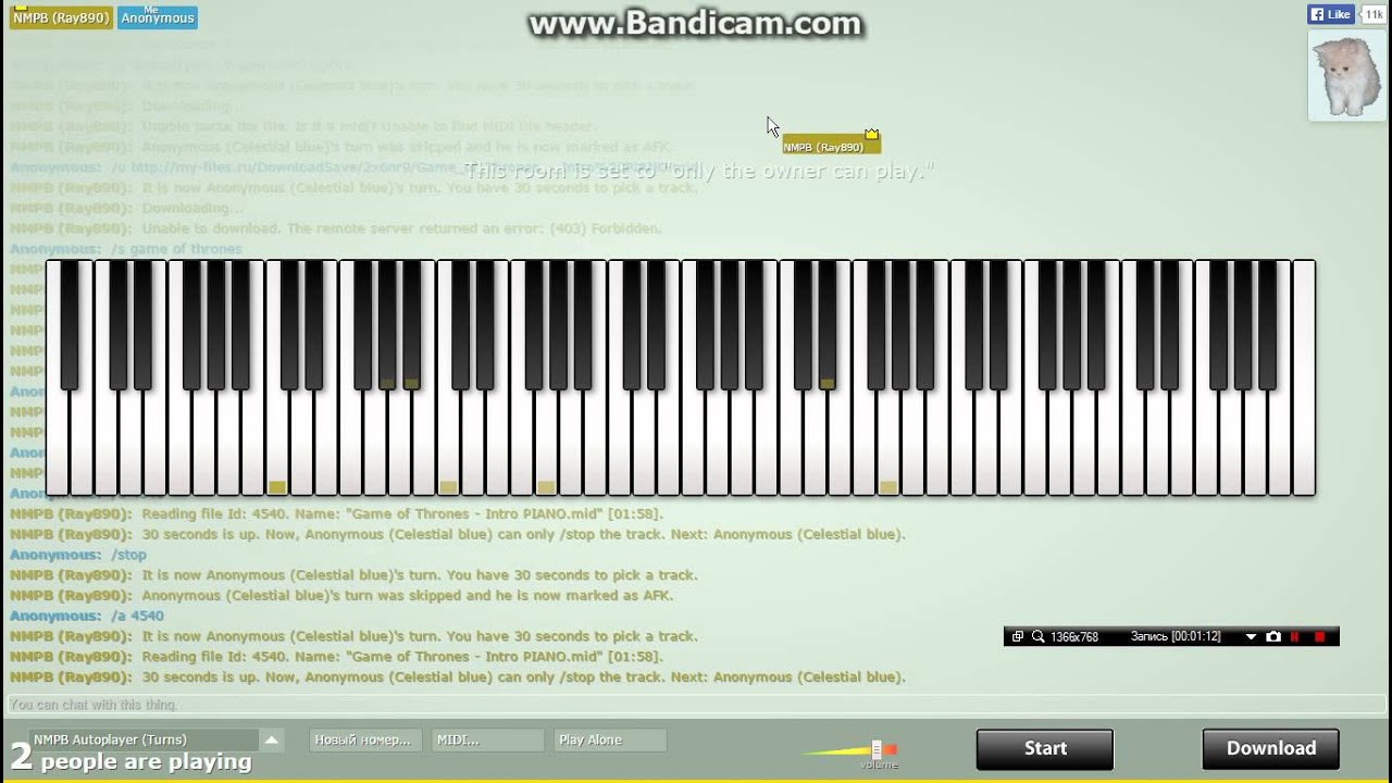 Game Of Thrones midi YouTube