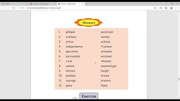 PSEB class 5 chapter 8 A Glimpse From History
