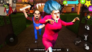Scary Stranger 3D - New Update New Special Levels Control Mr Grumpy Secret Room Android Gameplay screenshot 3