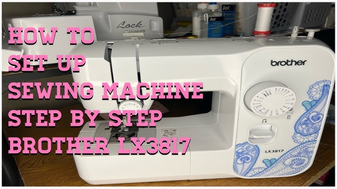 How to thread a Lower Bobbin on a Brother LX3817 sewing machine