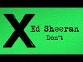 Ed Sheran Don