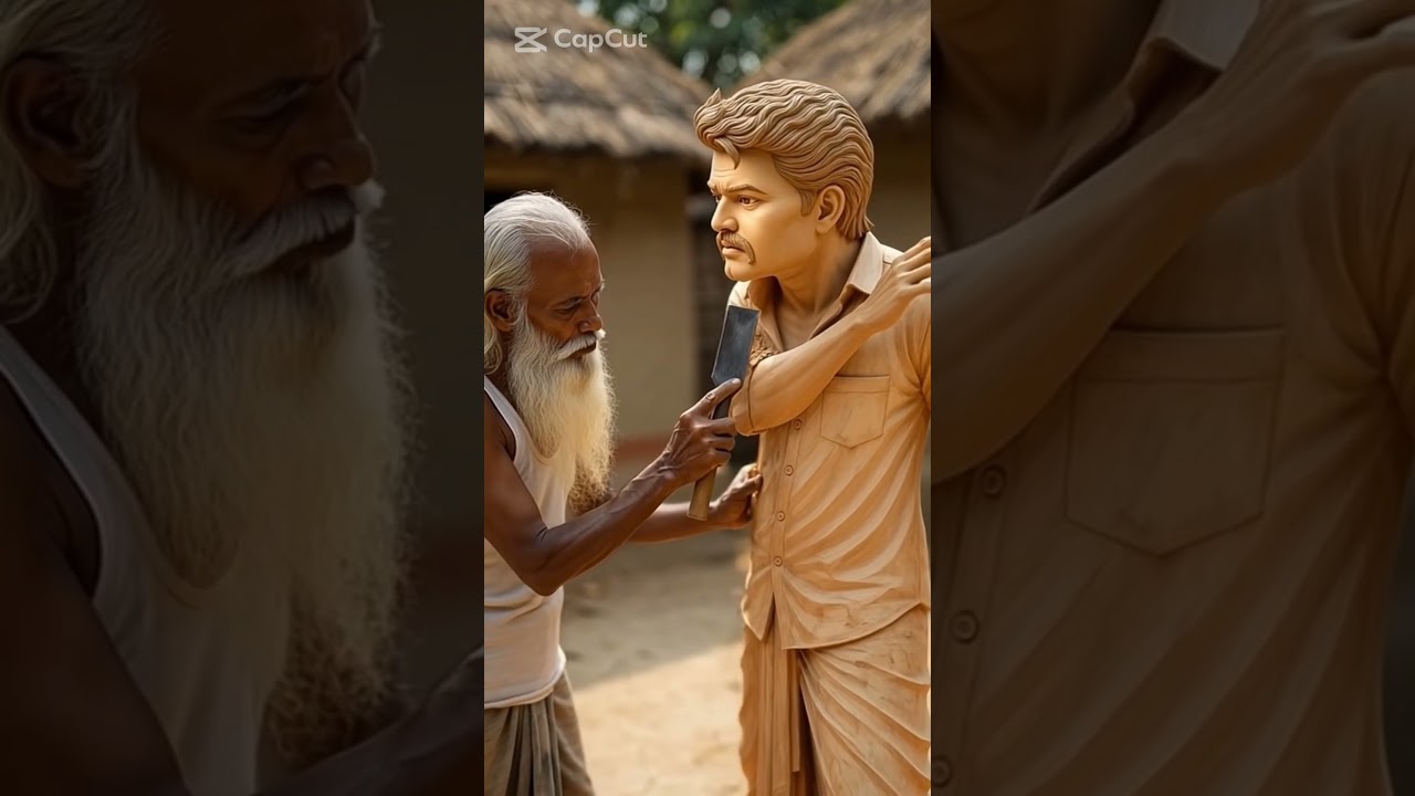 Vijay Thalapathy | विजय थलपति Amazing Wood Art 💥