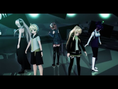 MMD Project Sekai Bitter Choco Decoration Possible Flashing Images 